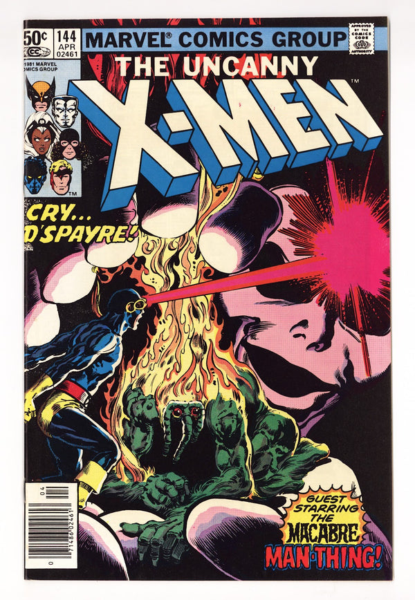 The Uncanny X-Men Vol 1 144  VF+ (8.5)   (1981)   Newsstand