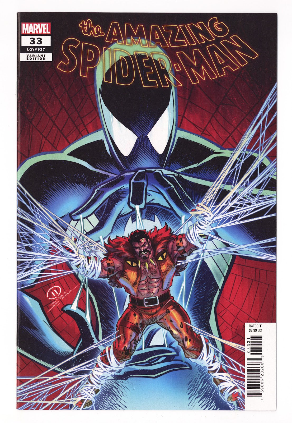 The Amazing Spider-Man Vol 6 33 (927) High Grade (2023) Vazquez Variant 