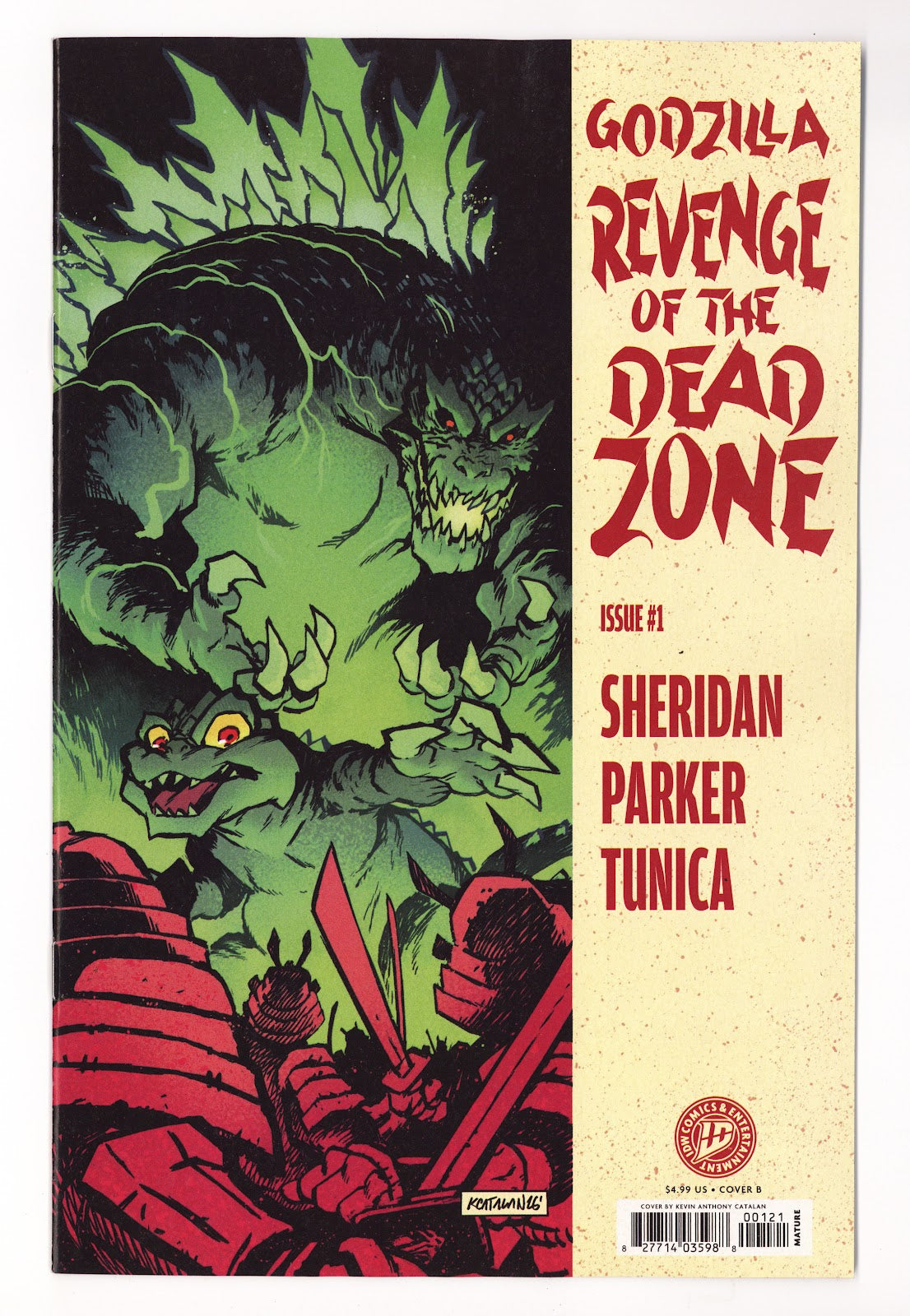 Godzilla: Revenge of the Deadzone [Kai-Sei Era] #1 (2026) Catalan Homage Variant