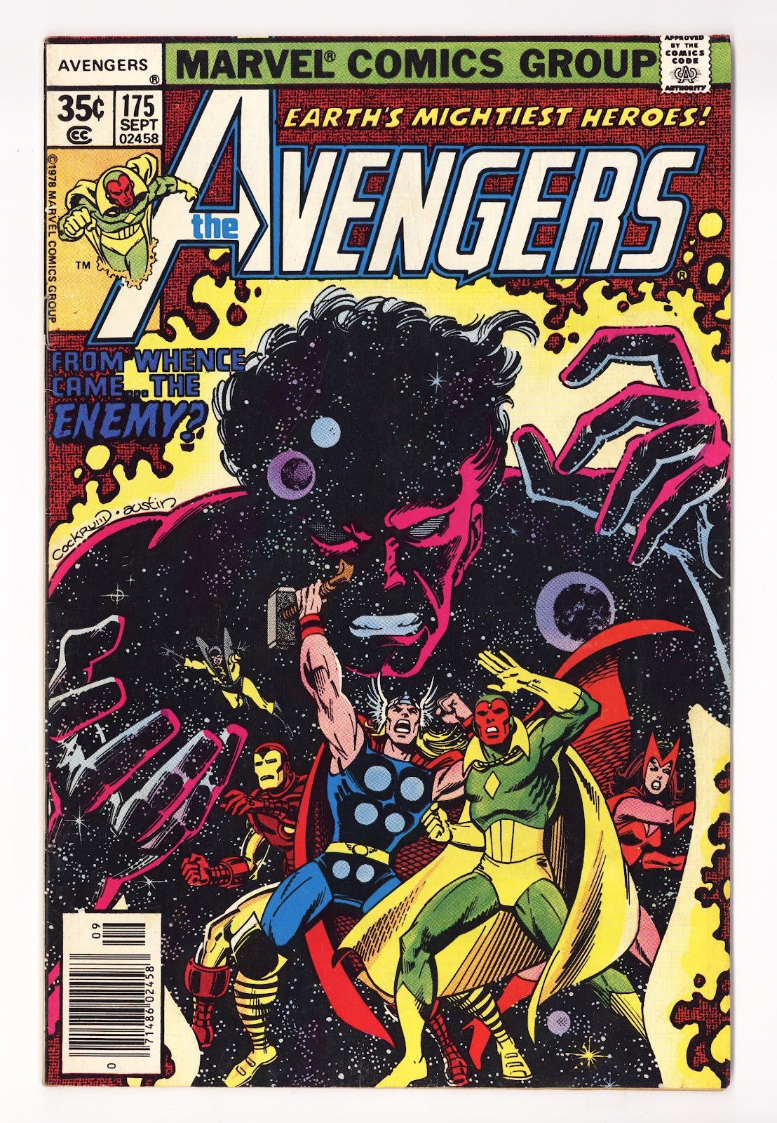 The Avengers Vol 1 175 Mid Grade (1978) Regular Edition 