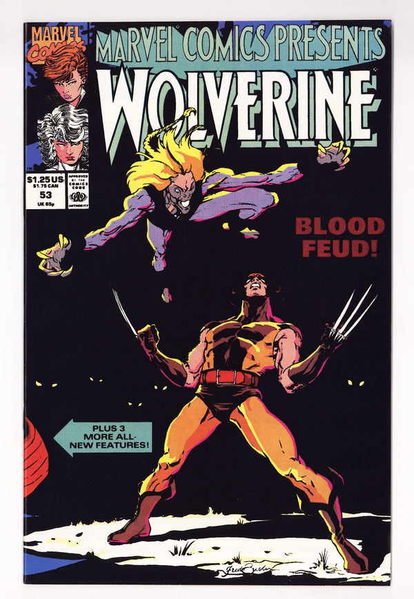 Marvel Comics Presents Vol 1 53 High Grade (1990)
