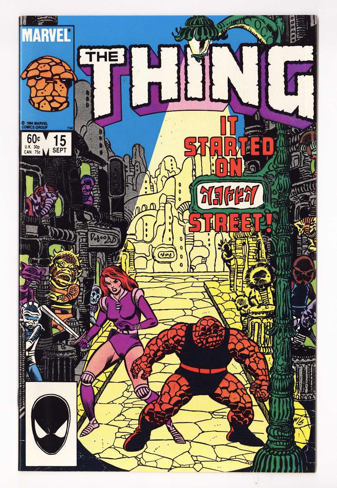 The Thing Vol 1 15 High Grade (1984) Direct 