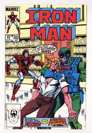 Iron Man Vol 1 202 High Grade (1986)