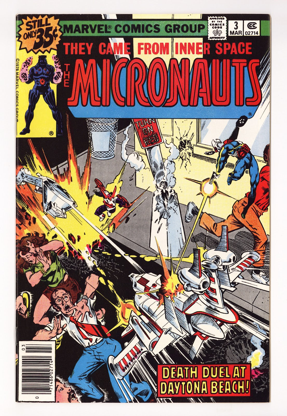 Micronauts Vol 1 3  High Grade   (1979)     