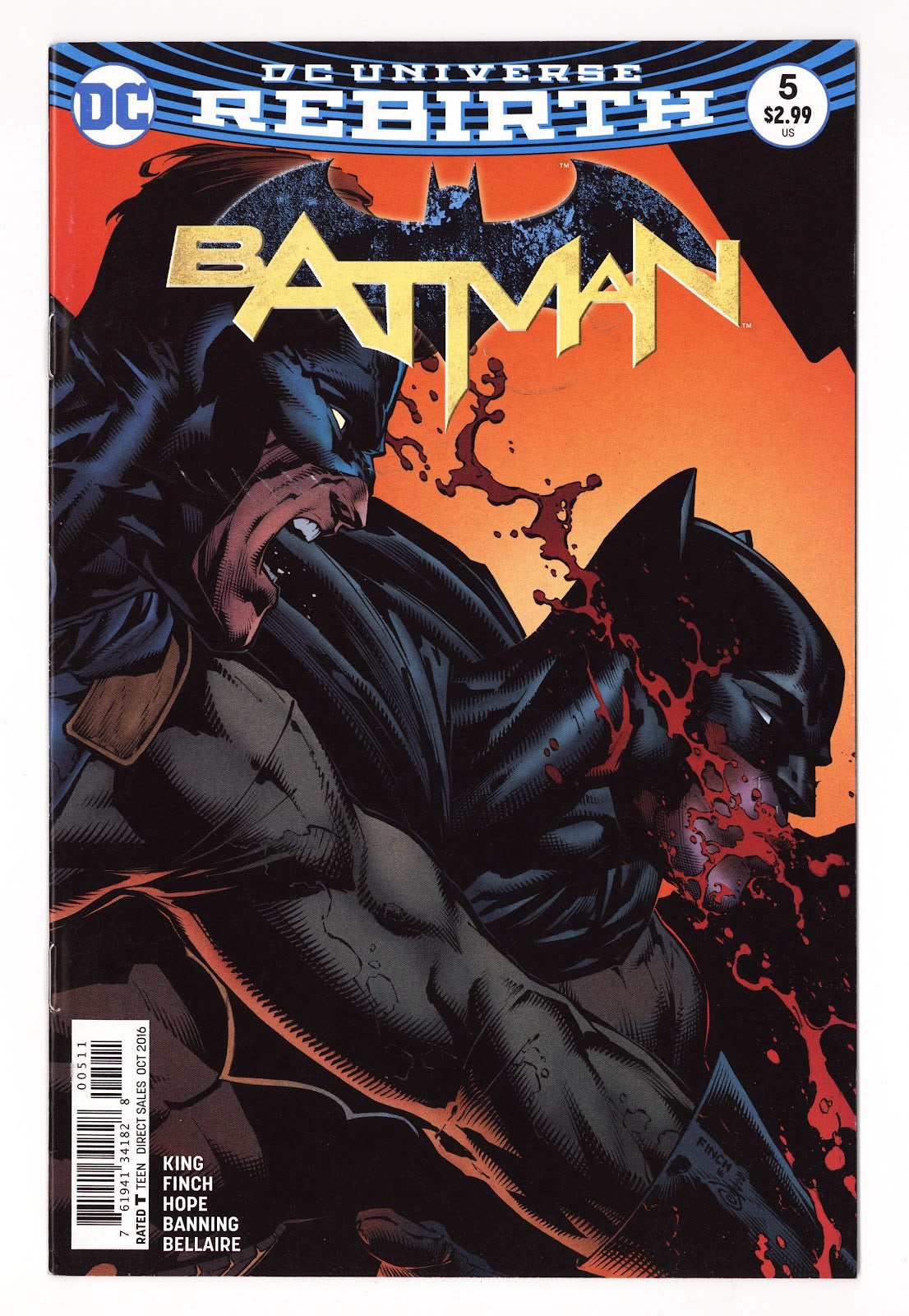 Batman Vol 3 5 High Grade (2016) 