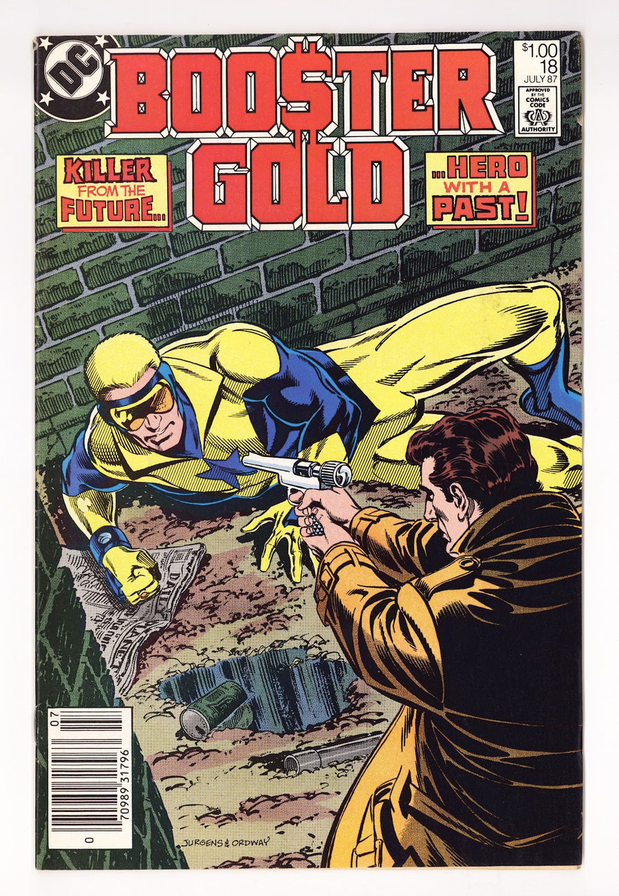 Booster Gold Vol 1 18  Low Grade   (1987)   Canadian Price Variant  