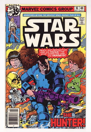 Star Wars Vol 1 16  FN+ (6.5)   (1978)