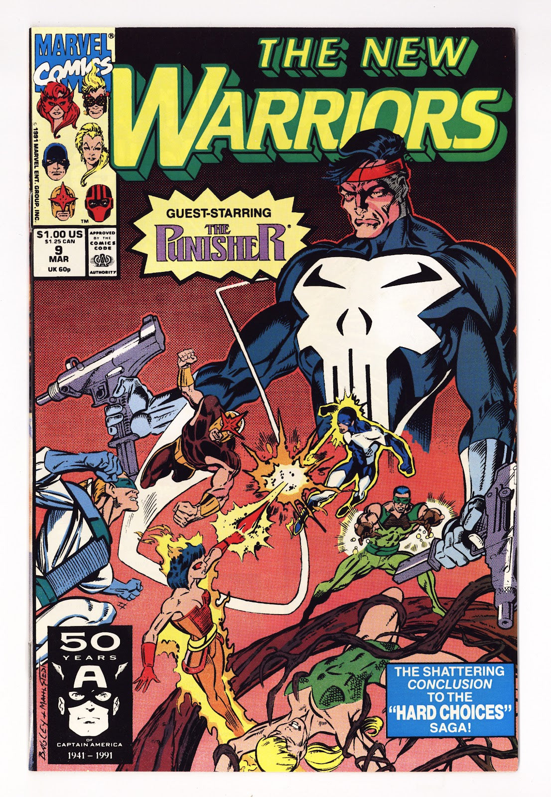 The New Warriors Vol 1 9 High Grade (1991) 