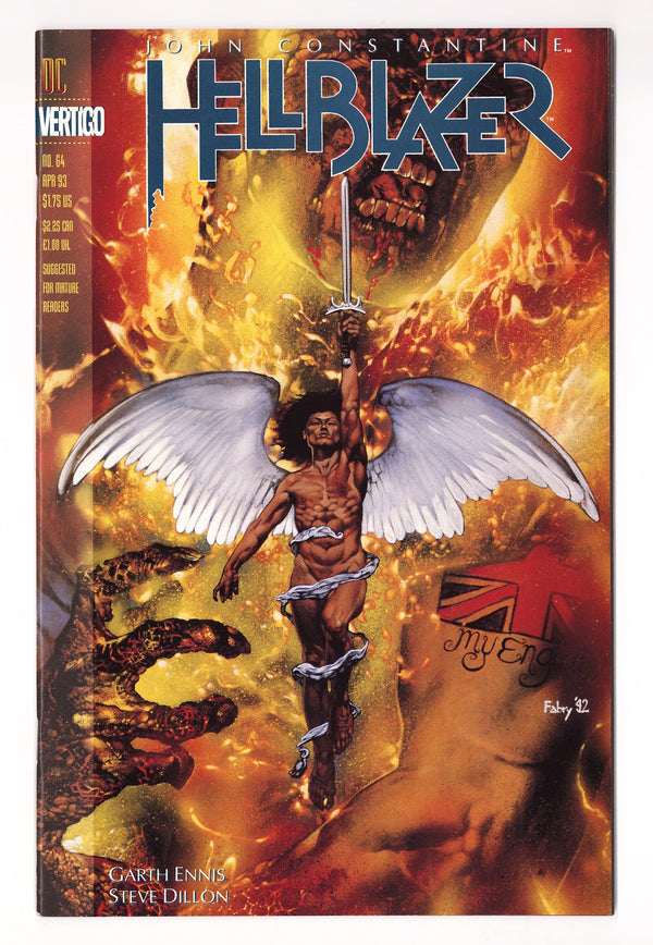 Hellblazer Vol 1 64  High Grade   (1993)