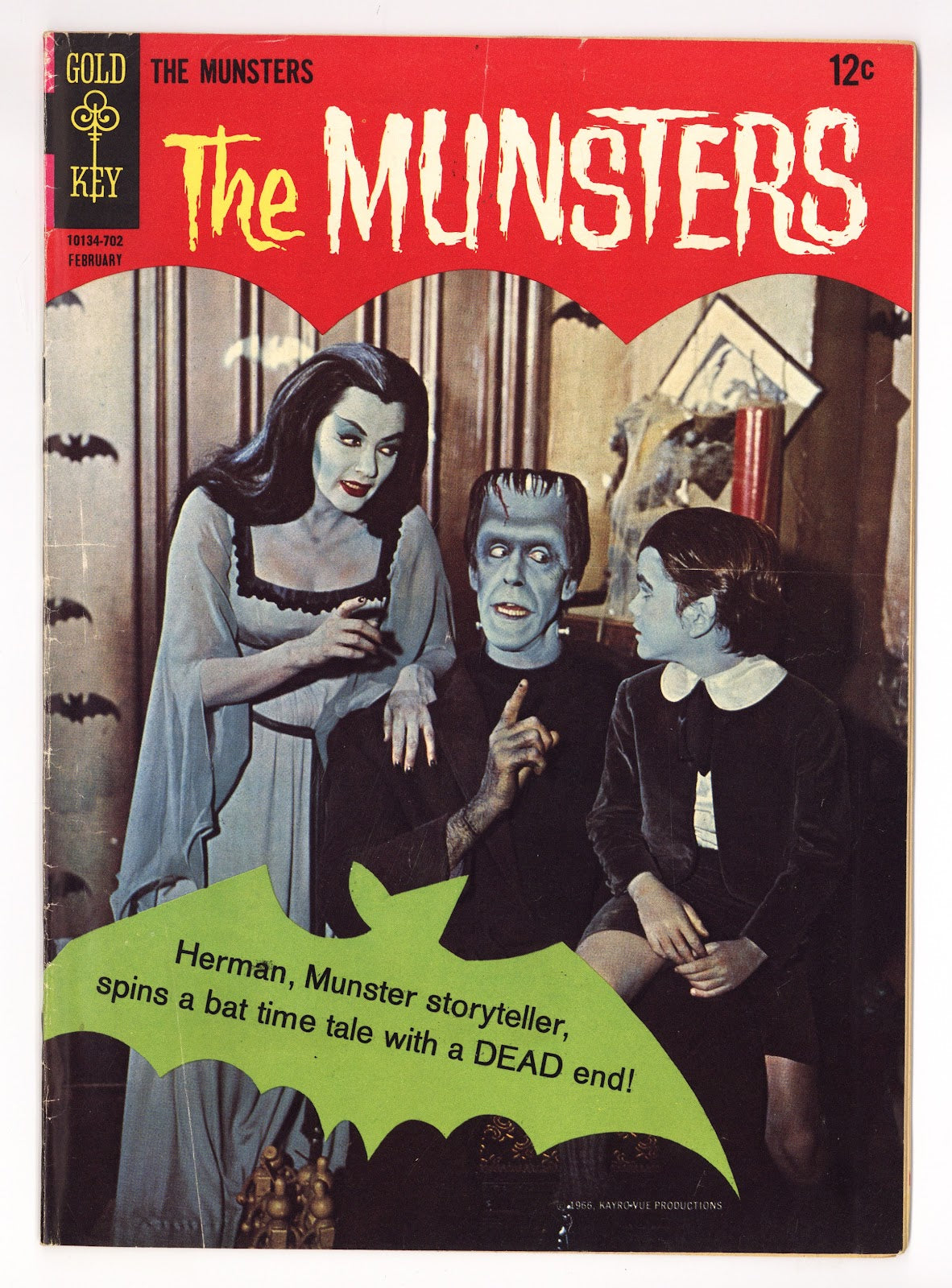 The Munsters 11 VG+ (4.5) (1966) 