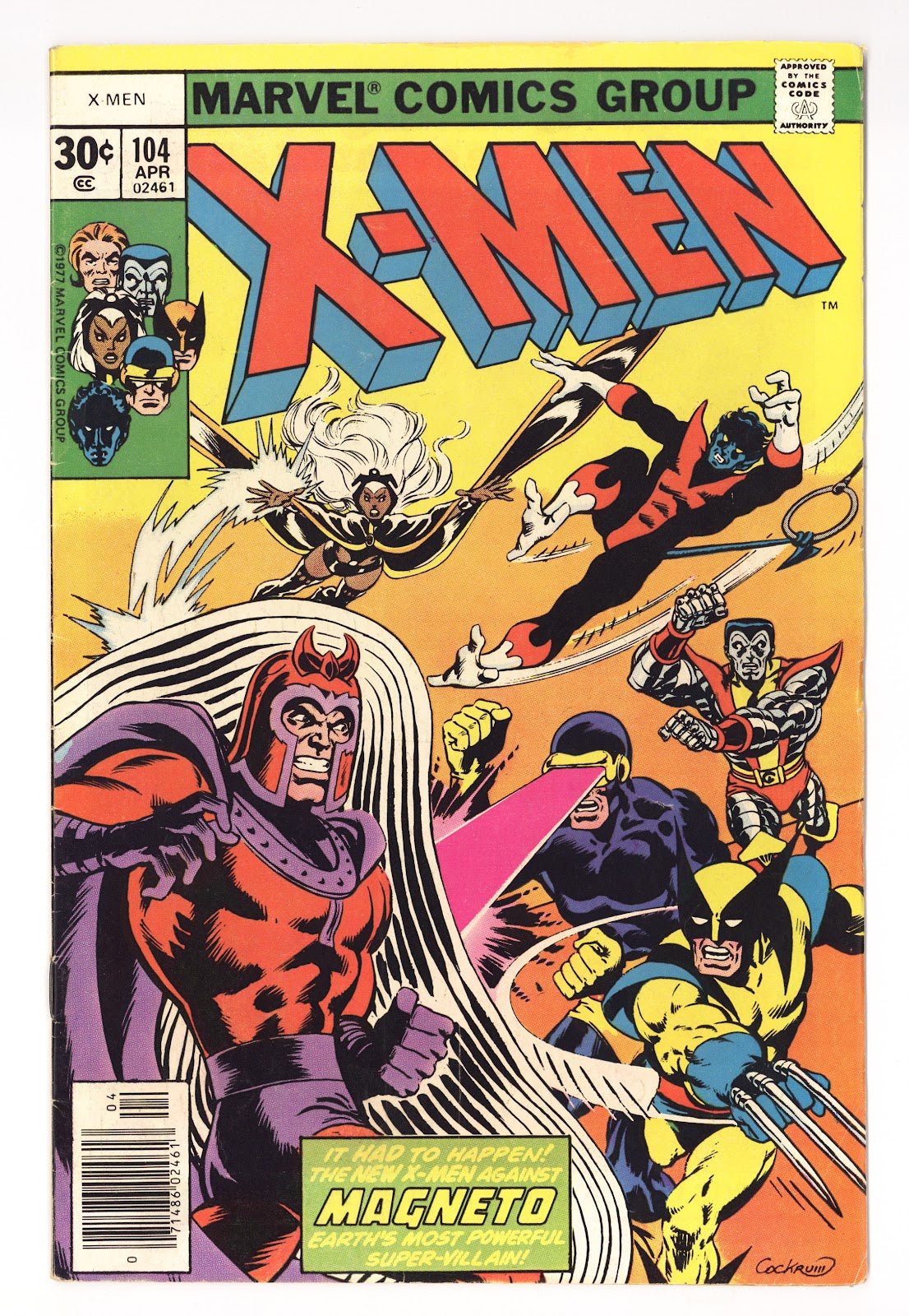 The X-Men Vol 1 104 VG+ (4.5) (1977) 