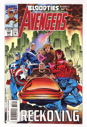 The Avengers Vol 1 368 High Grade (1993)