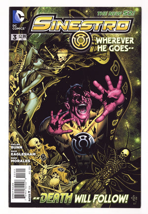Sinestro   3  High Grade   (2014)   Direct Sales