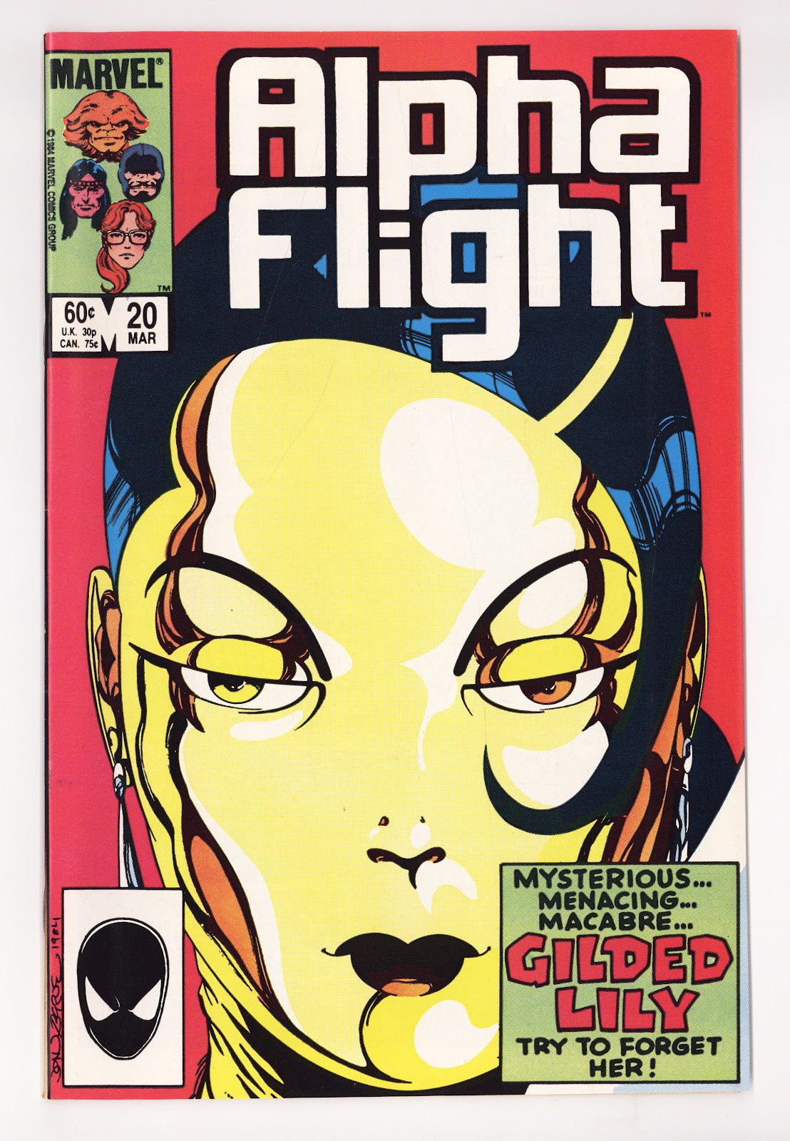 Alpha Flight Vol 1 20 High Grade (1985) 