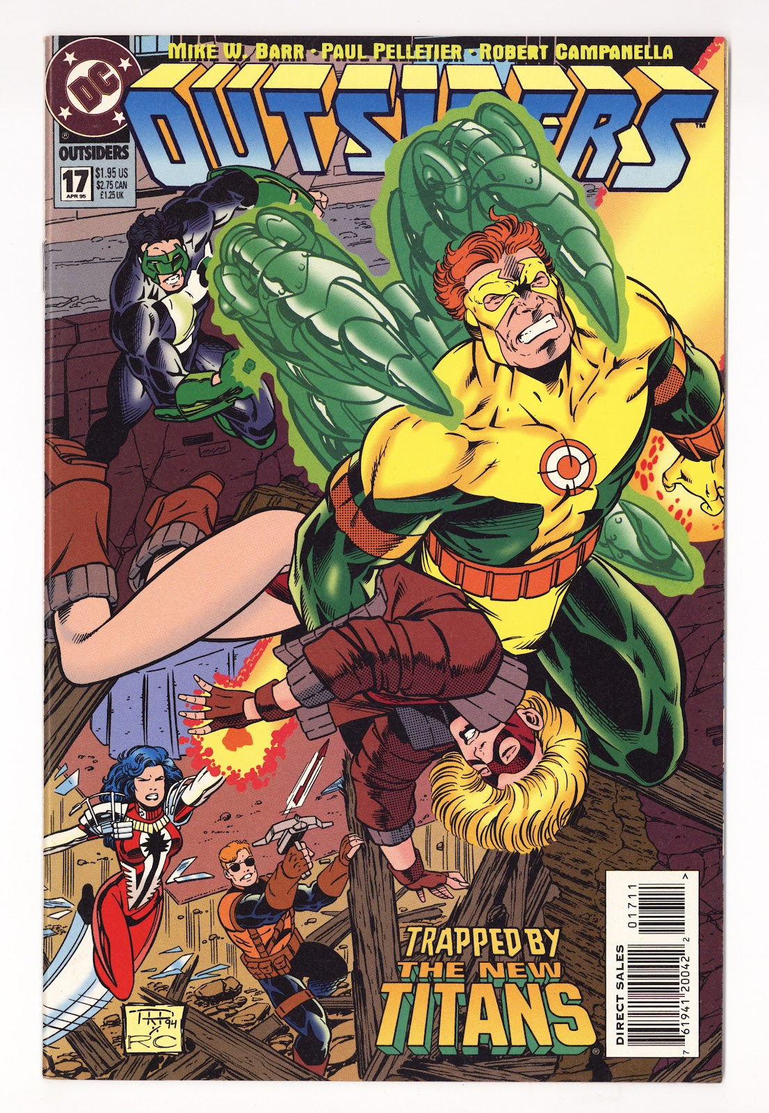 Outsiders Vol 2 17  High Grade   (1995)