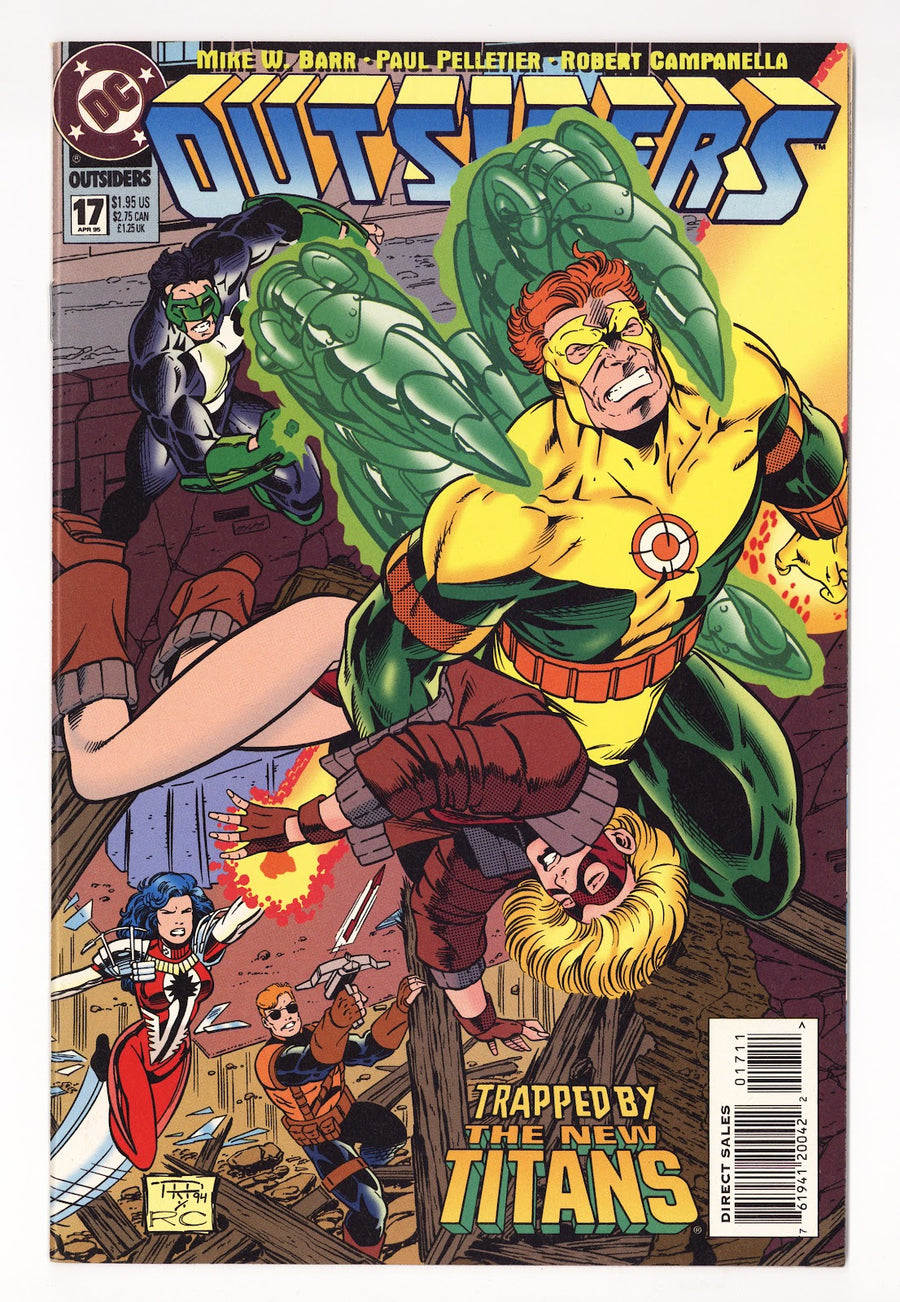 Outsiders Vol 2 17  High Grade   (1995)