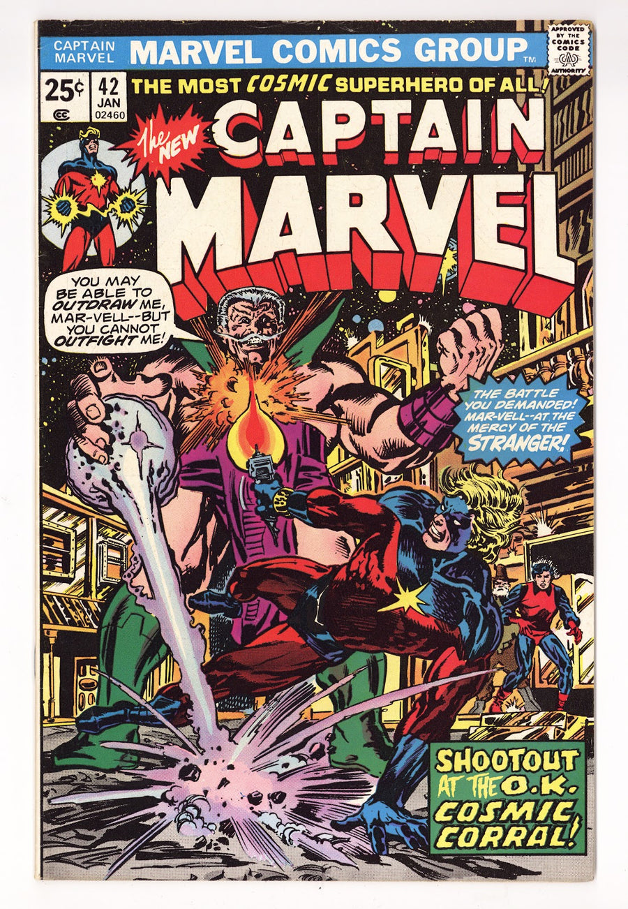 Captain Marvel Vol 1 42  Mid Grade   (1976)     