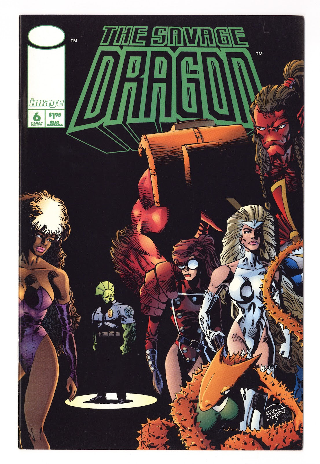 Savage Dragon Vol 2 6  High Grade   (1993)     