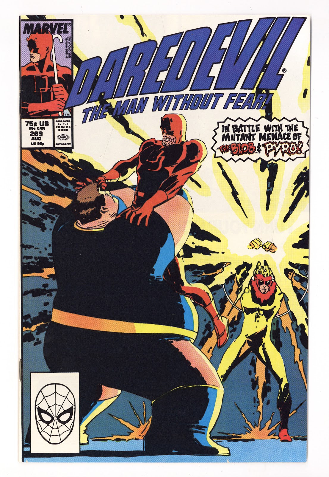 Daredevil Vol 1 269  High Grade   (1989)   Direct  