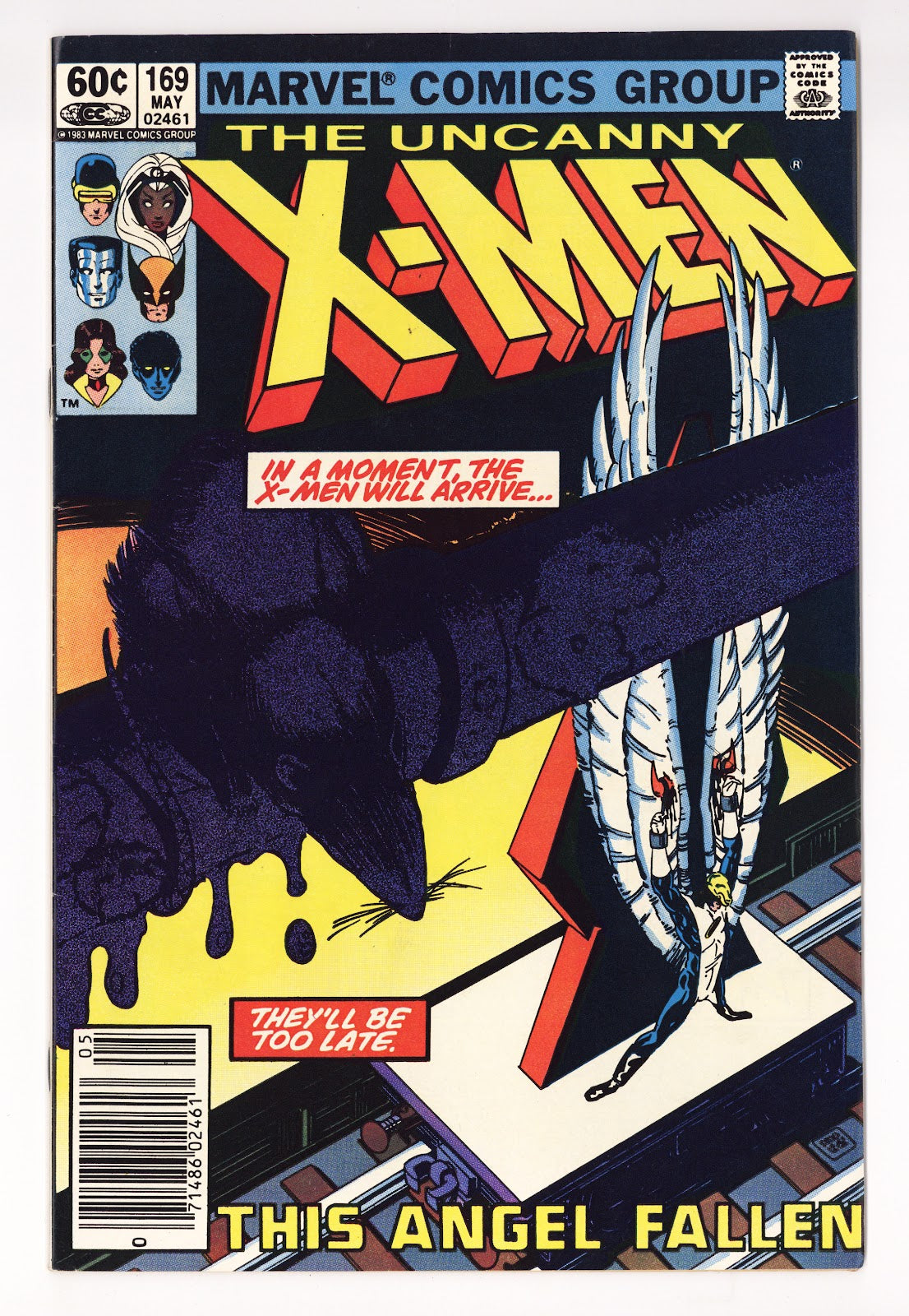 The Uncanny X-Men Vol 1 169  VF- (7.5)   (1983)   Newsstand  