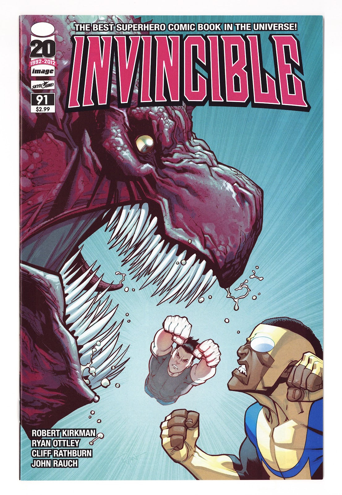 Invincible 91 VF/NM (9.0) (2012) 