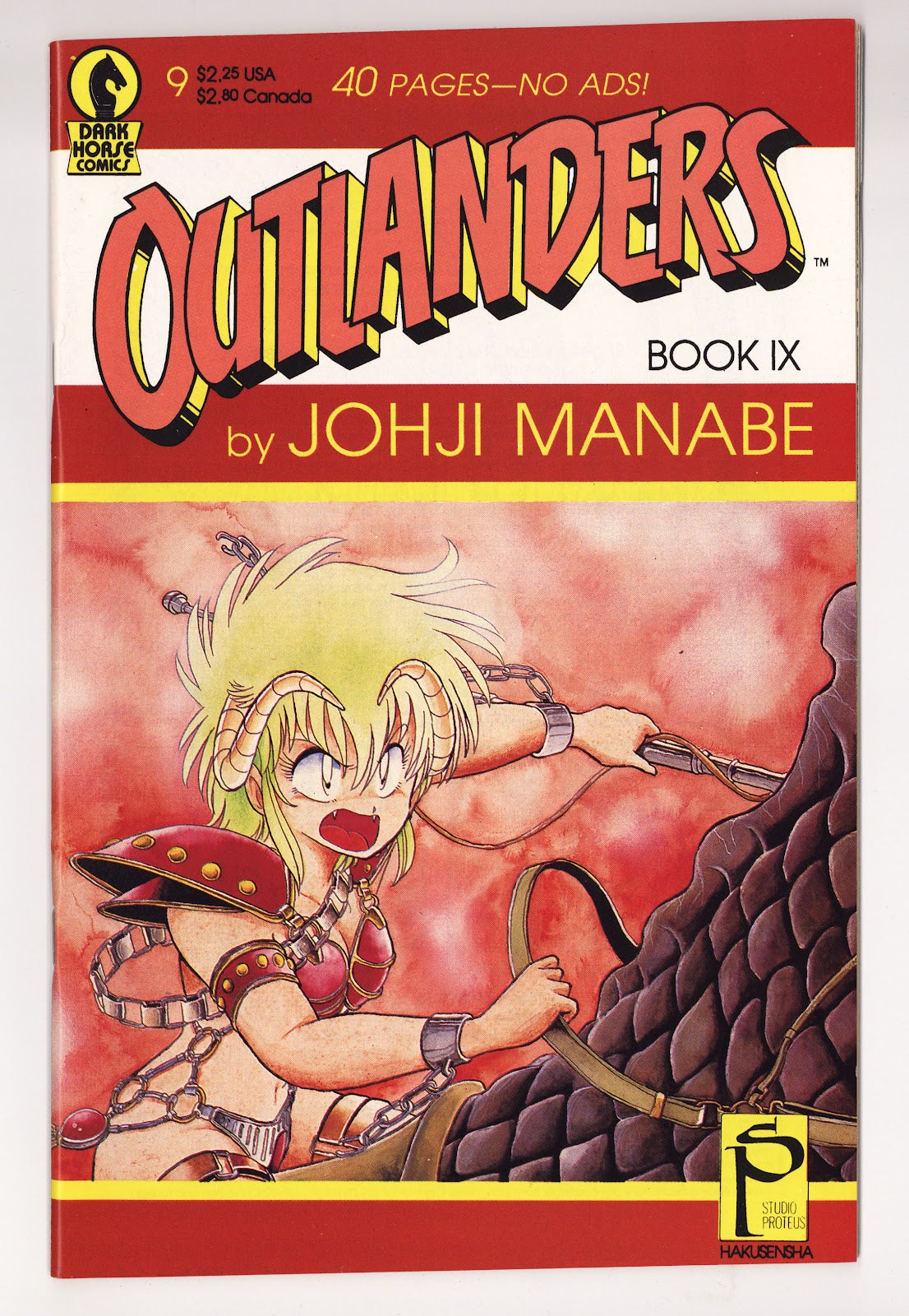Outlanders   9  High Grade   (1989)