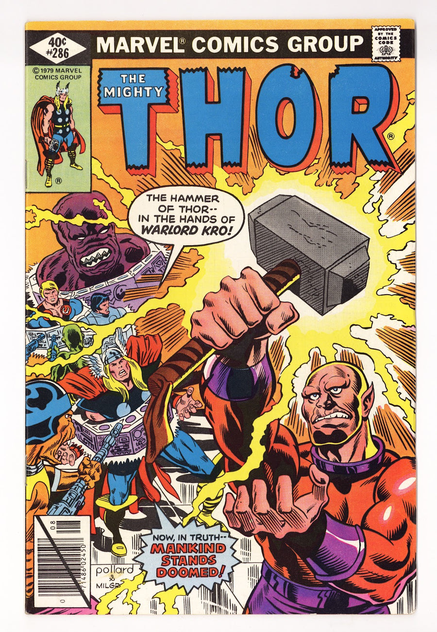Thor Vol 1 286  Mid Grade   (1979)