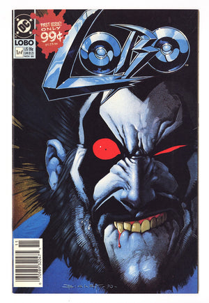 Lobo Vol 1 1 FN+ (6.5) (1990) Newsstand