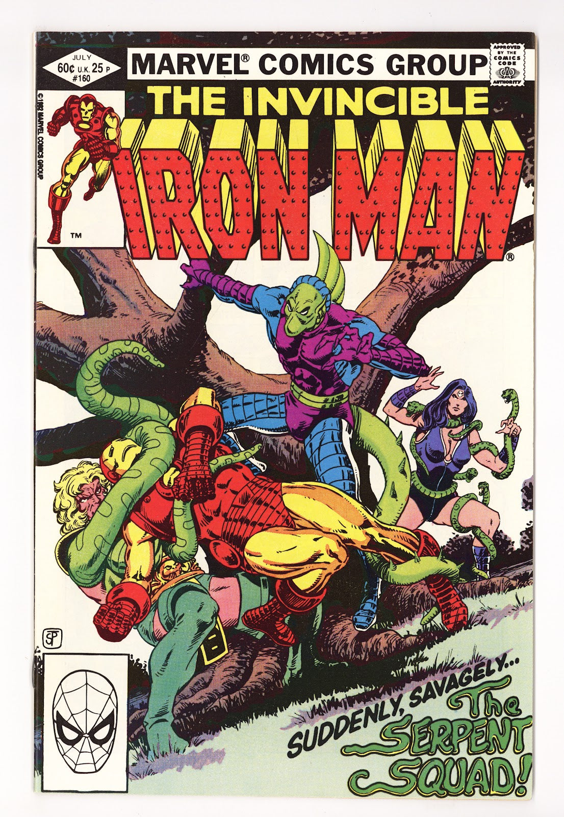 Iron Man Vol 1 160 High Grade (1982) 