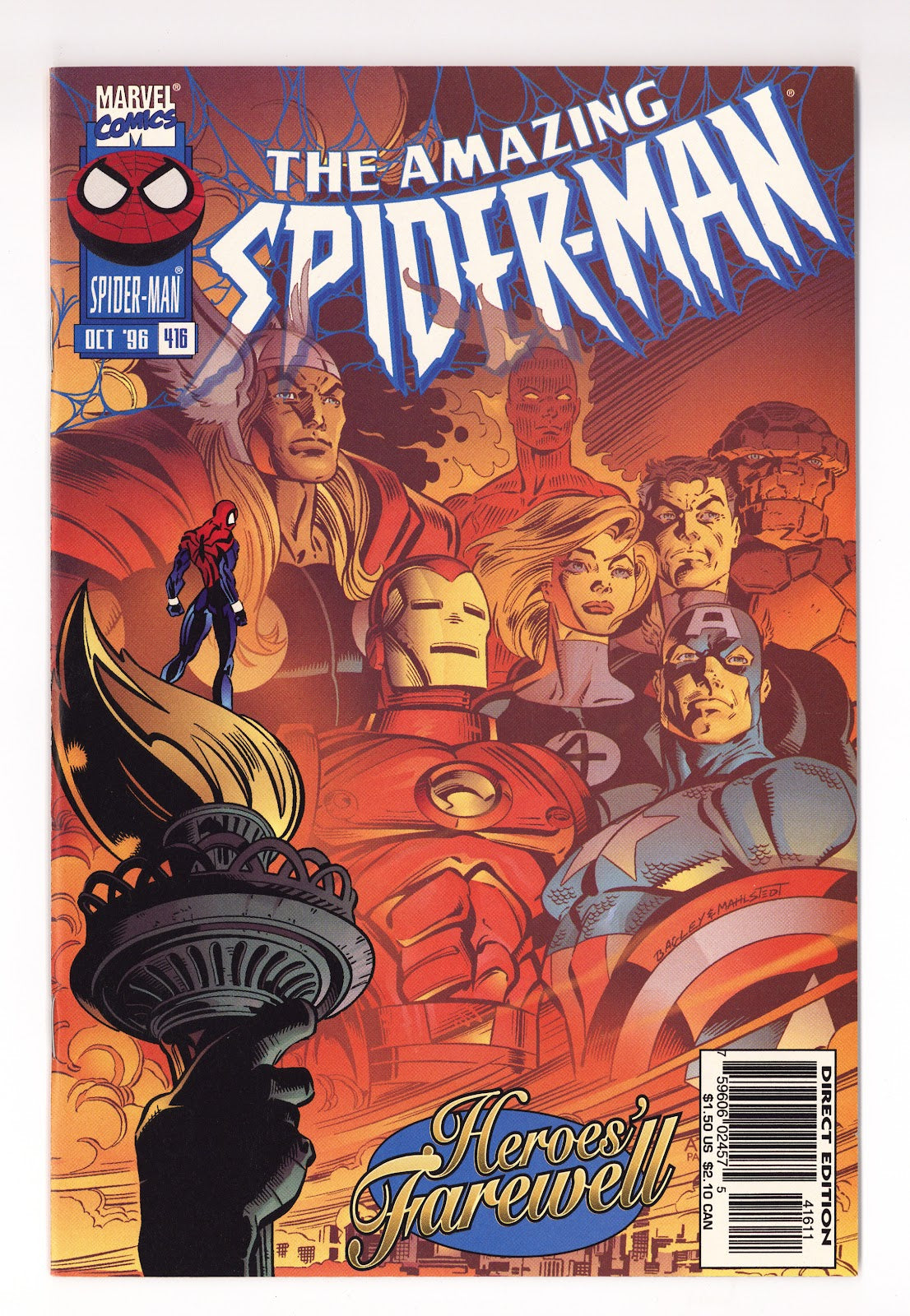 The Amazing Spider-Man Vol 1 416 High Grade (1996)  