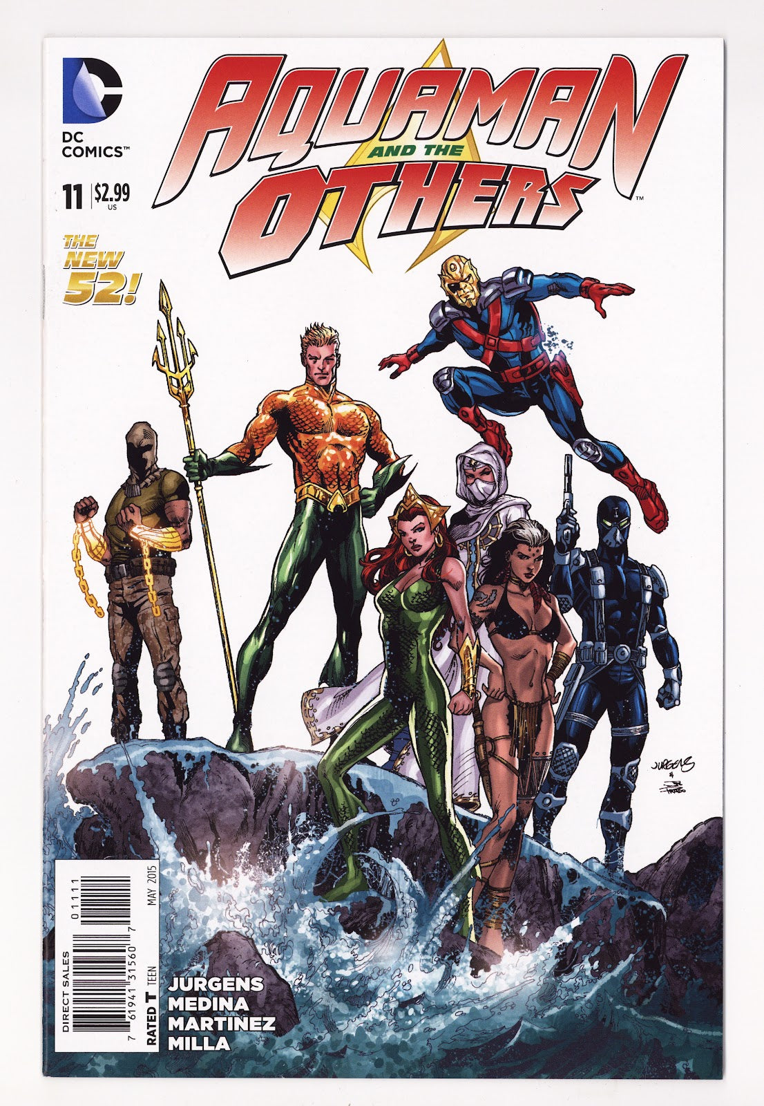 Aquaman and the Others 11 High Grade (2015) 