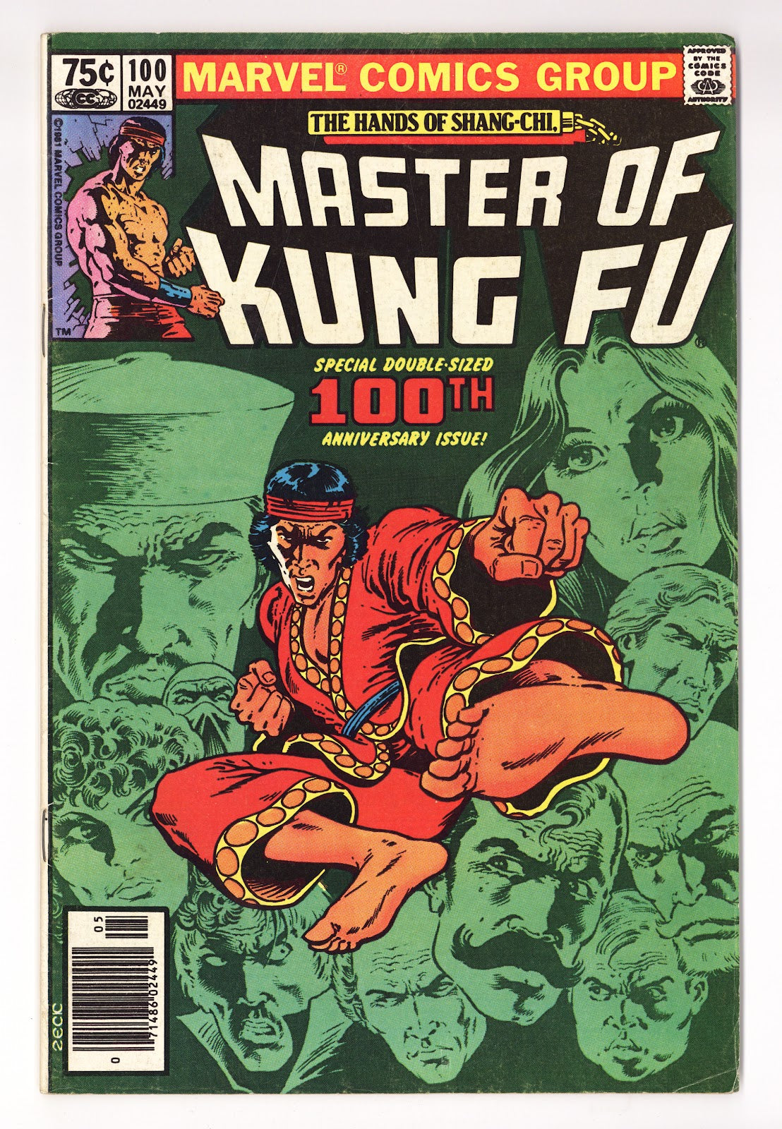 Master of Kung Fu Vol 1 100  Mid Grade   (1981)   Newsstand  