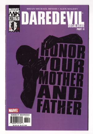 Daredevil Vol 2 72 (452)  High Grade   (2005)