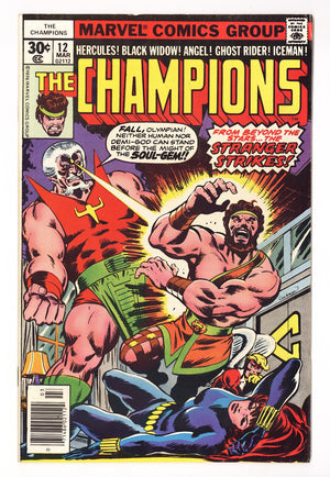 The Champions Vol 1 12 Mid Grade (1977) Regular Edition