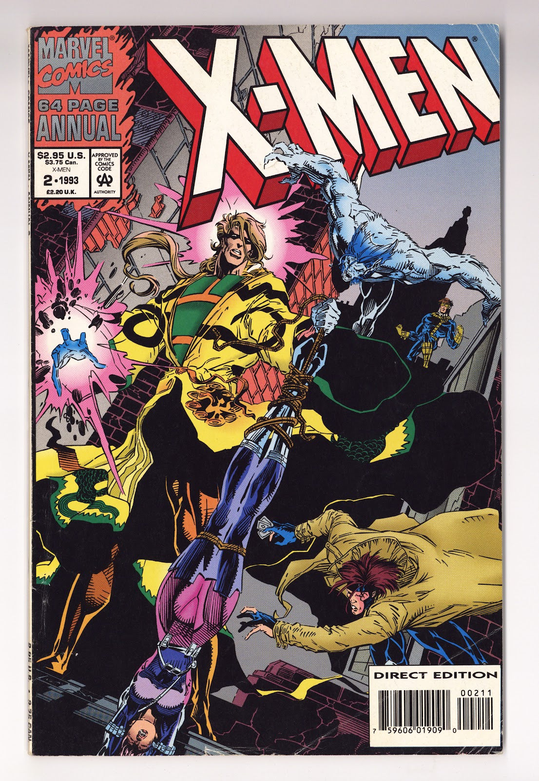 The X-Men Annual Vol 1 2 Mid Grade (1993) 