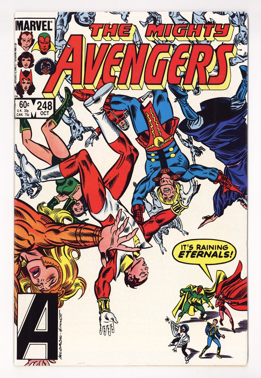 The Avengers Vol 1 248 High Grade (1984) Direct 