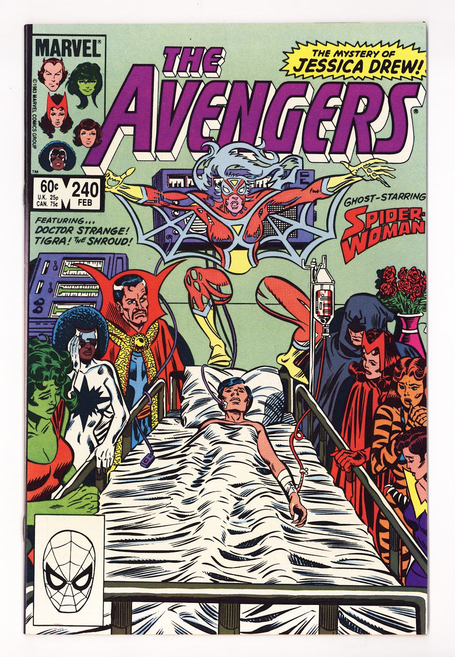 The Avengers Vol 1 240 High Grade (1984) Direct 