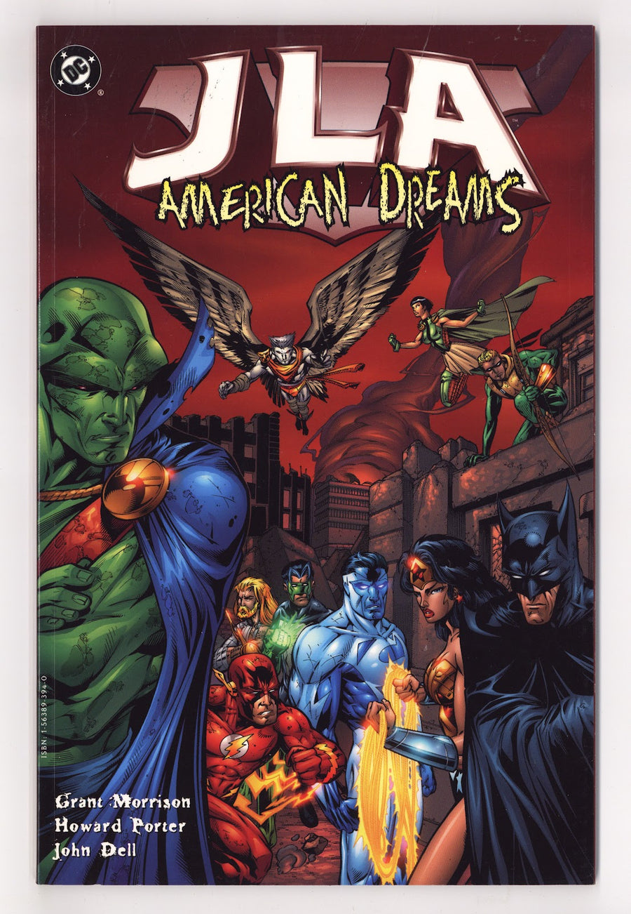 JLA: American Dreams   [nn]  Mid Grade   (1997)   2nd Print  