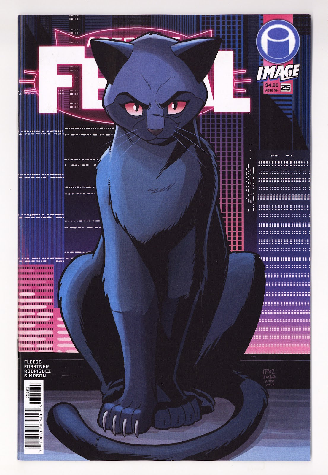 Feral  25 Fleecs  Incentive VF/NM (9.0) VF/NM (9.0) (2026)