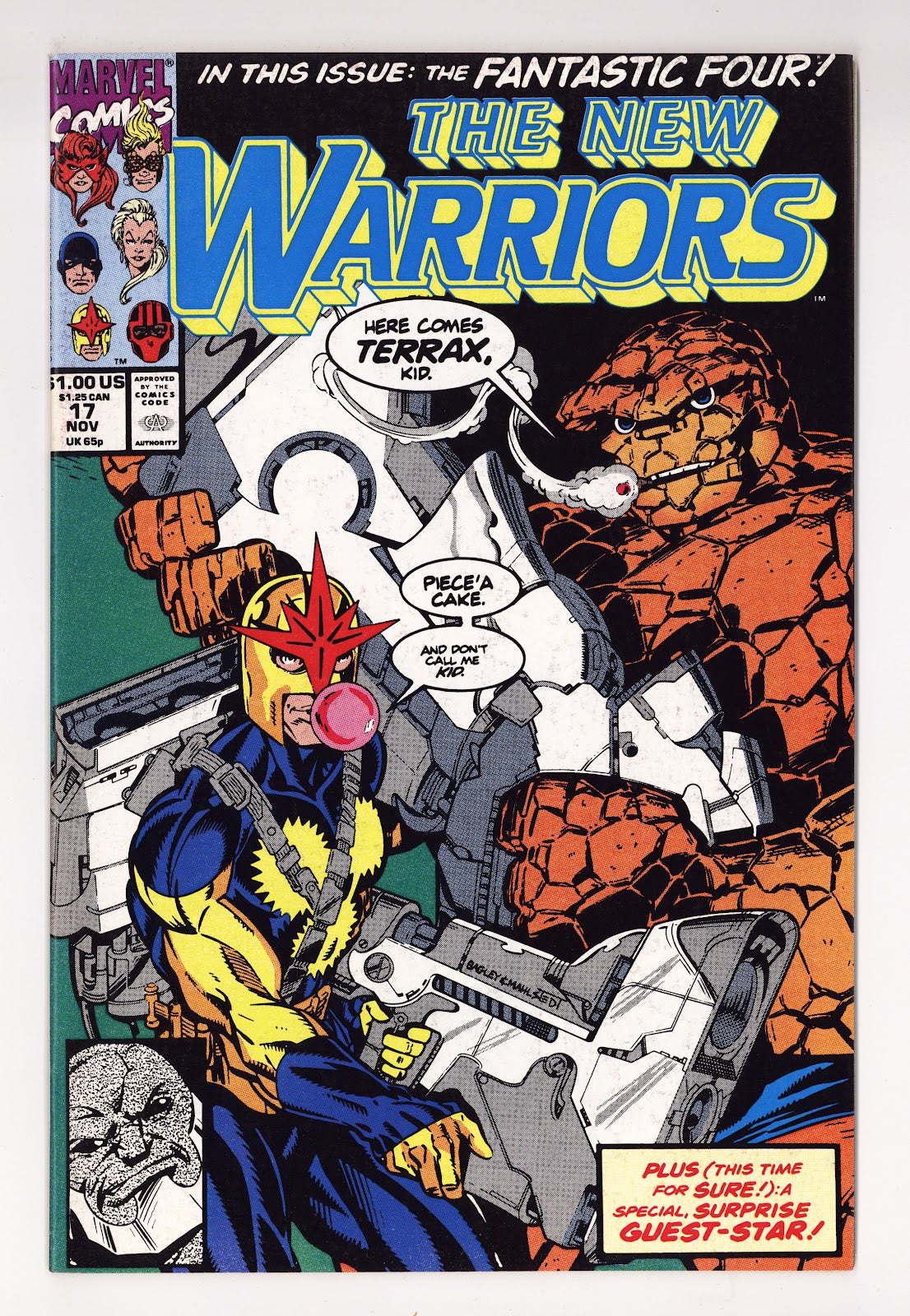 The New Warriors Vol 1 17 High Grade (1991) 