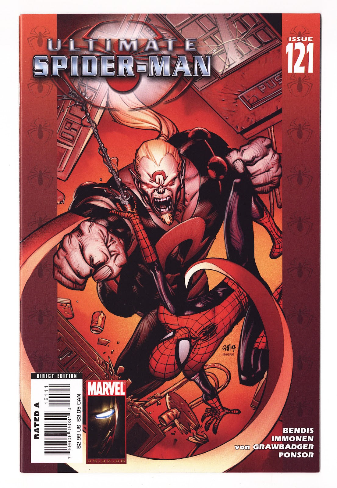 Ultimate Spider-Man Vol 1 121  Mid Grade   (2008)     