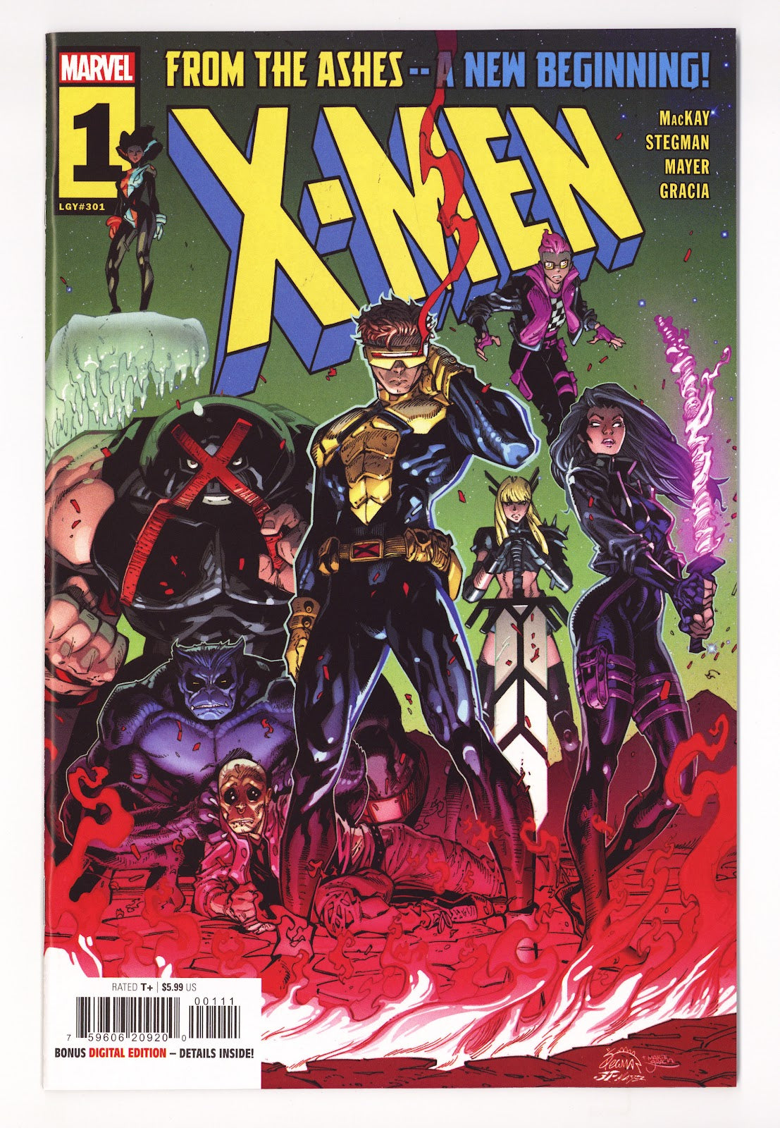 X-Men Vol 6 1 (301) High Grade (2024) 