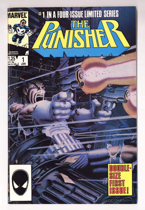 The Punisher Vol 1 1  VF (8.0)   (1986)