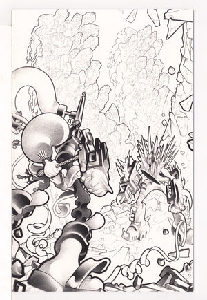 Faceless and the Family Maze of the Mechanical Aliens  2 Lesniewski  B&W Incentive NM- (9.2) NM- (9.2) (2026)