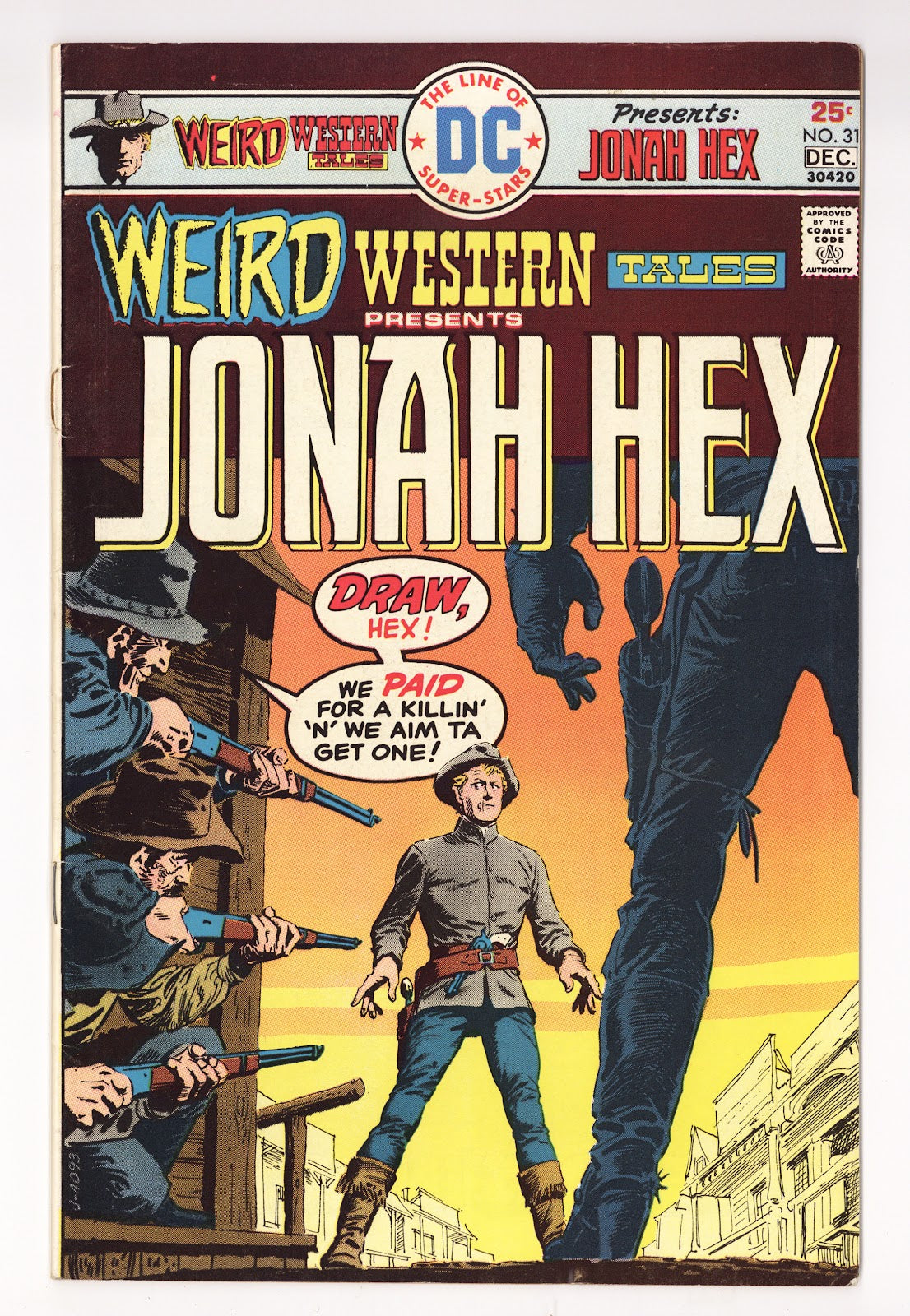 Weird Western Tales Vol 1 31 Mid Grade (1975) 