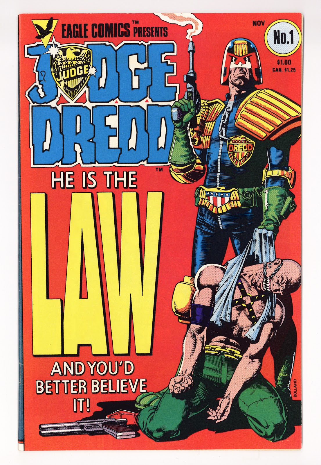 Judge Dredd Vol 1 1  VF- (7.5)   (1983)