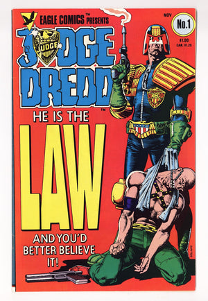 Judge Dredd Vol 1 1  VF- (7.5)   (1983)