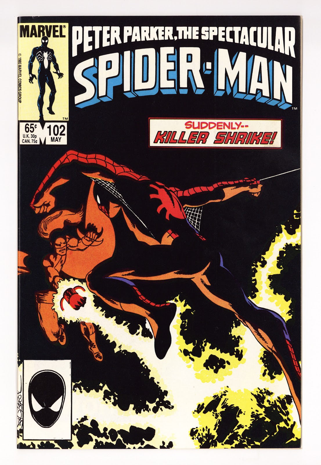 The Spectacular Spider-Man Vol 1 102 High Grade (1985) 