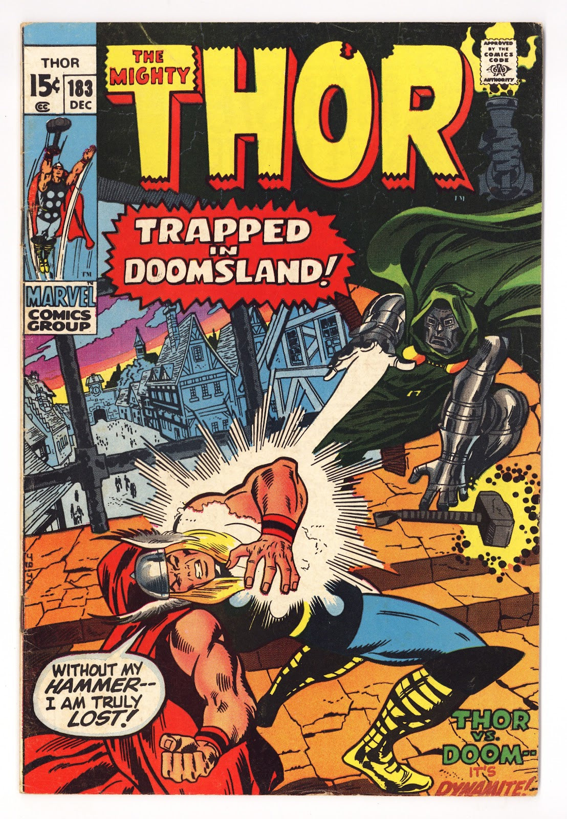 Thor Vol 1 183 VG+ (4.5) (1970) 