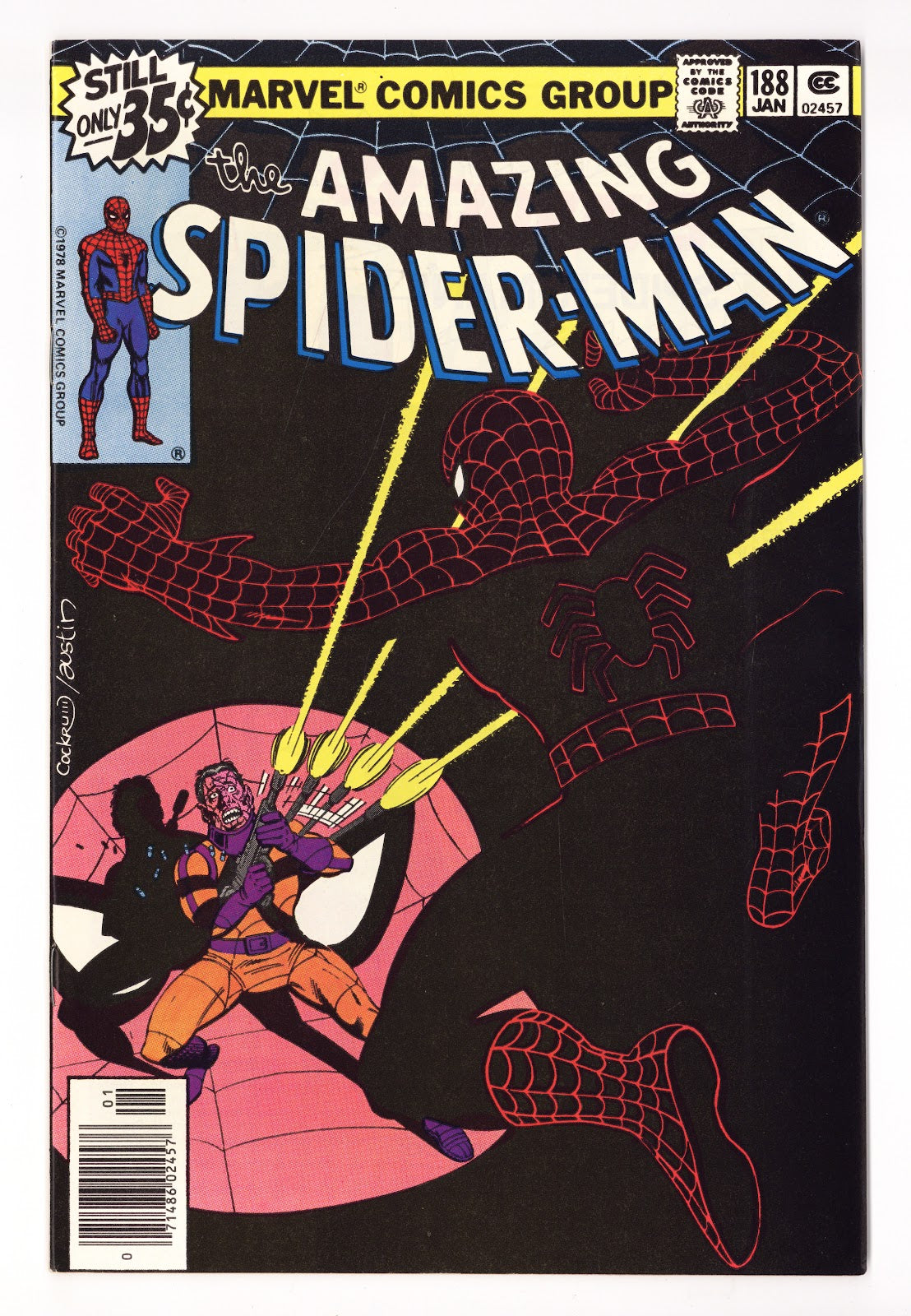 The Amazing Spider-Man Vol 1 188 VF+ (8.5) (1979)  